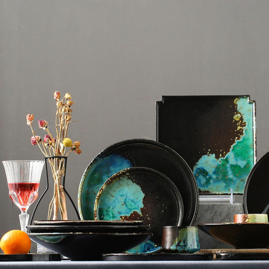 Handmade Japanese Tableware Plates