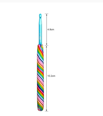 Handmade Colorful Crochet Hooks